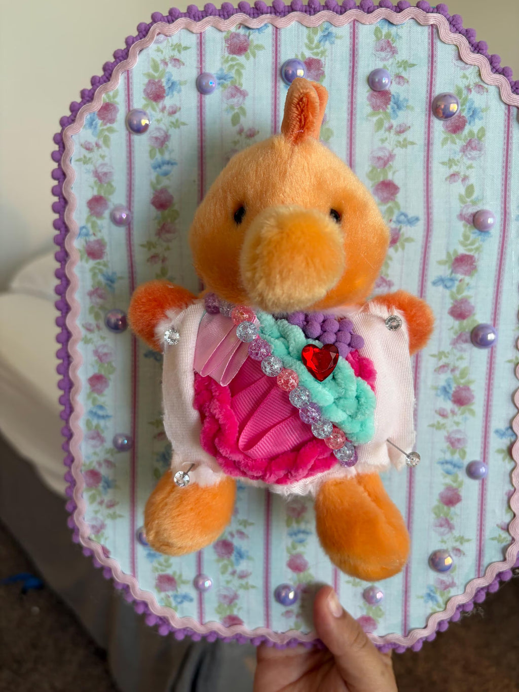 Plushie Taxidermy | seahorse
