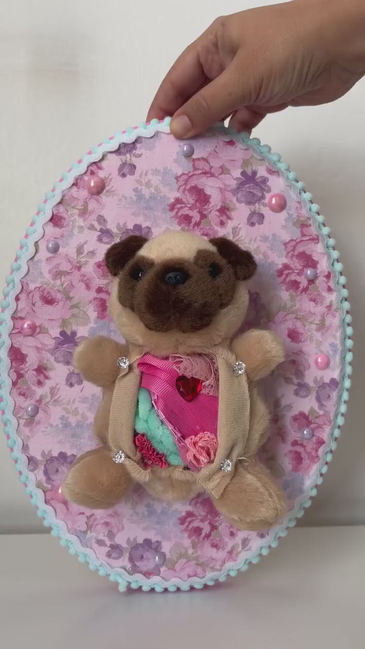 Plushie Taxidermy | Pug